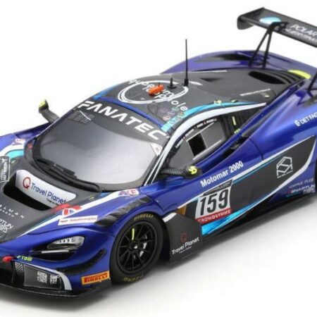 Spark Model MC LAREN 720S GT3 N.159 24 H SPA 2022 BALDWIN-MALDONADO-SIMIONI-KJAERGA.