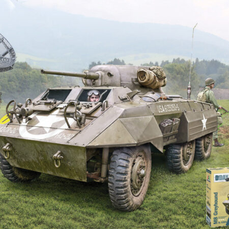 Italeri M-8 GREYHOUND D-DAY 80th ANNIV. KIT 1:35