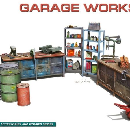 Miniart GARAGE WORKSHOP KIT 1:35