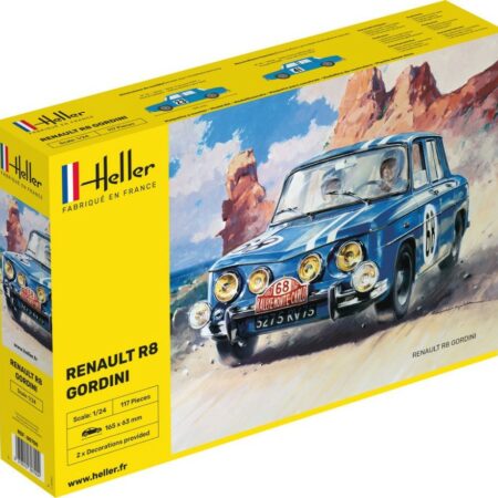 Heller RENAULT R8 GORDINI  KIT 1:24