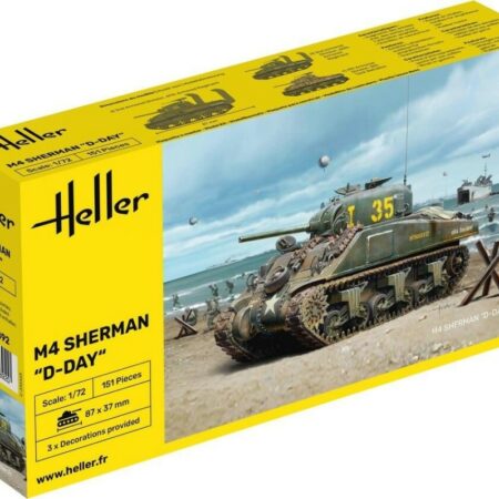 Heller M4 SHERMAN D-DAY KIT 1:72