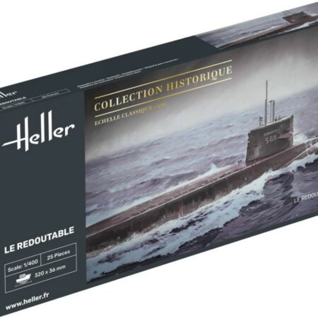 Heller U-BOAT S/M REDOUTABLE KIT 1:400