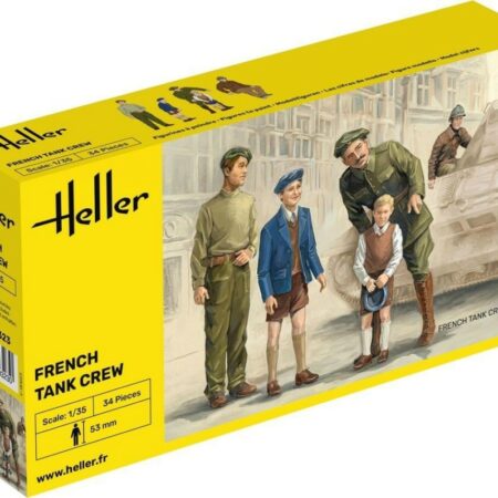 Heller FRENCH TANK CREW KIT 1:35