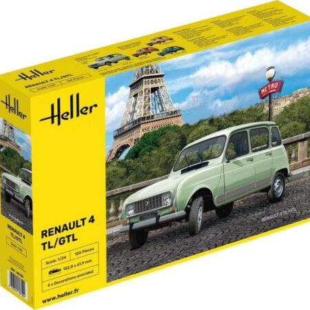 Heller RENAULT 4TL/GTL KIT 1:24