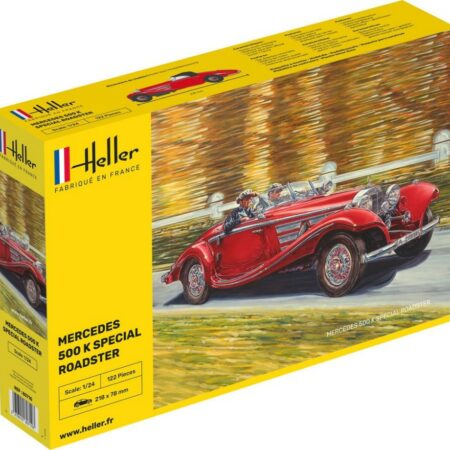 Heller MERCEDES 500 K SPECIAL ROADSTER KIT 1:24