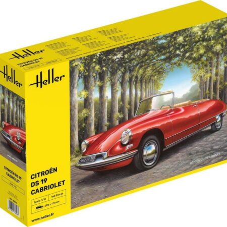 Heller CITROEN DS 19 CABRIOLET KIT 1:16