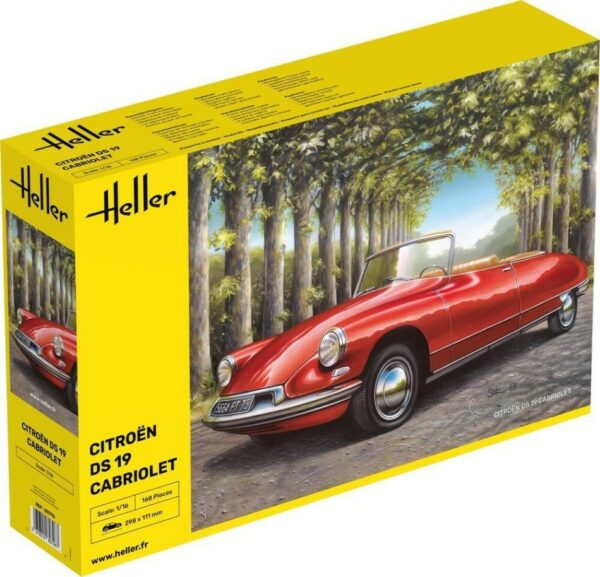 Heller CITROEN DS 19 CABRIOLET KIT 1:16