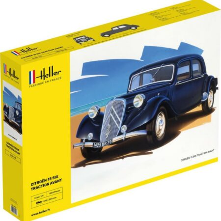 Heller CITROEN 15 SIX TRACTION AVANT KIT 1:8