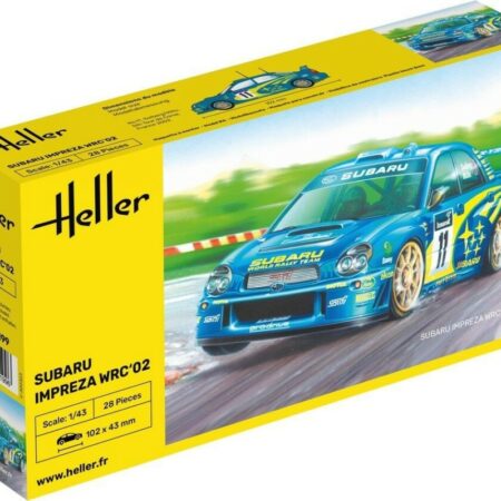 Heller SUBARU IMPREZA WRC'02 KIT 1:43