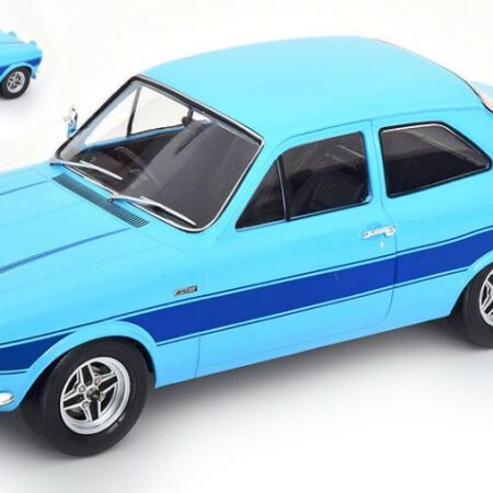 ModelCarGroup FORD ESCORT MK I RS 2000 1973 LIGHT BLUE/BLUE 1:18