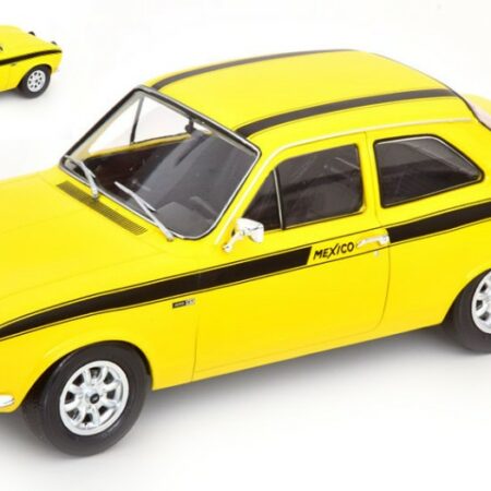 ModelCarGroup FORD ESCORT MK I MEXICO 1973 YELLOW 1:18