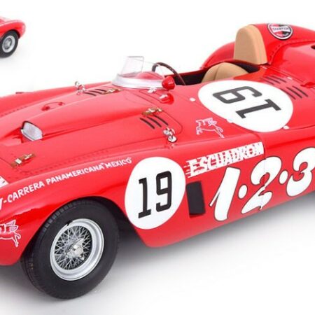 KK Scale FERRARI 375 PLUS N.1-2-3 WINNER CARRERA PANAMERICANA 1954 MAGLIOLI 1:18