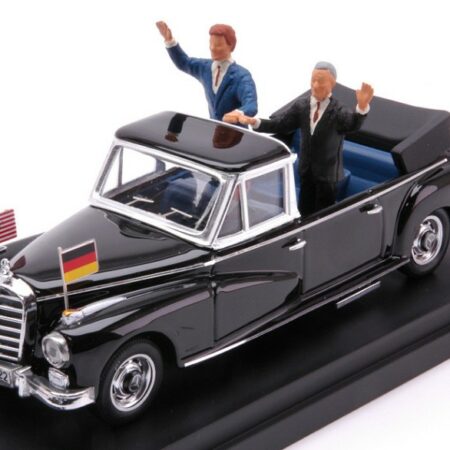 Rio MERCEDES 300 D LANDAULET 1963 ADENAUER-KENNEDY 1:43