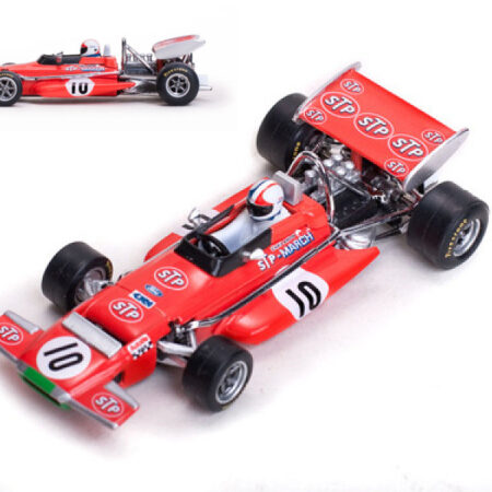 Quartzo MARCH 701 CHRIS AMON 1970 N.10 2nd BELGIAN GP 1:43