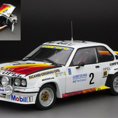 SunStar OPEL ASCONA 400 N.2 WINNER RALLY COSTA BRAVA 1982 TONY-RUDY 1:18