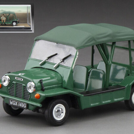 Vitesse AUSTIN MINI MOKE 1968 GREEN W/2 FIGURES 1:43