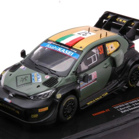 Ixo Model TOYOTA YARIS WRC N.37 RALLY SWEDEN 2023 BERTELLI-SCATTOLIN 1:43