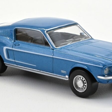 Norev FORD MUSTANG FASTBACK 1968 ACAPULCO BLUE 1:43