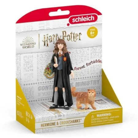 Schleich HERMIONE GRANGER & GRATTASTINCHI "HARRY POTTER SAGA" 3,7 x 3,2 x 10 cm