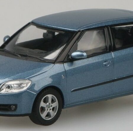 Abrex SKODA FABIA II 2006 MET.BLUE 1:43