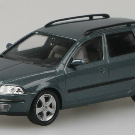 Abrex SKODA OCTAVIA II COMBI 2004 MET.GREY 1:43