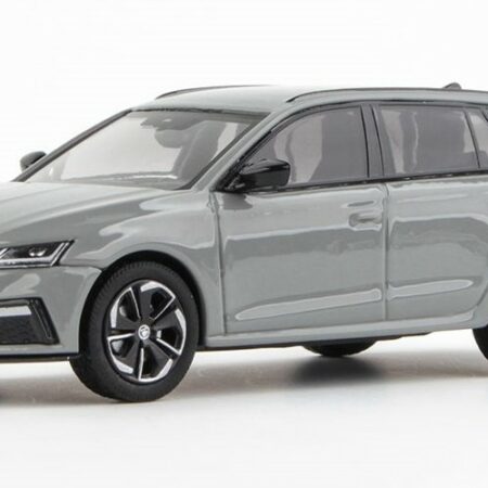 Abrex SKODA OCTAVIA IV COMBI 2020 STEEL GREY 1:43