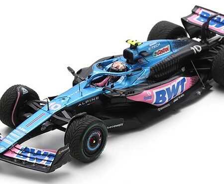 Spark Model ALPINE A523 N.10 MONACO GP 2023 PIERRE GASLY 1:43