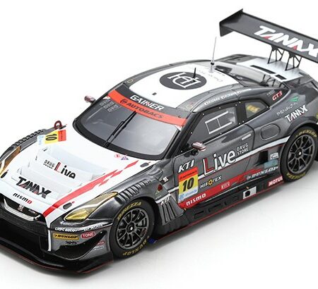 Spark Model TANAX GAINER GT-R N.10 GT300 SUPER GT 2022 R.TOMITA-R.OKUSA 1:43