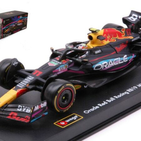 Burago RED BULL RACING RB19 N.11 2nd MIAMI GP 2023 S.PEREZ SIGNATURE 1:43