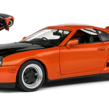 Solido TOYOTA SUPRA MKIV (A80) COUPE STREETFIGHTER ORANGE 1993 1:18