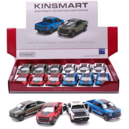 Kinsmart FORD F-150 RAPTOR 2022 COL.ASS.cm 12,5 1:46