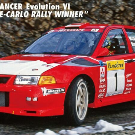 Hasegawa MITSUBISHI LANCER EVO VI 1999 WINNER MONTECARLO RALLY KIT 1:24