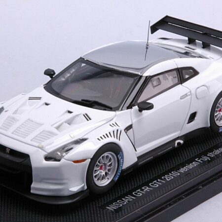 Ebbro NISSAN GT-R GT1 VERSION FUJI SHAKE DOWN WHITE 1:43