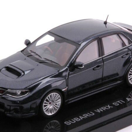 Ebbro SUBARU WRX STI A-LINE METALLIC BLACK 1:43