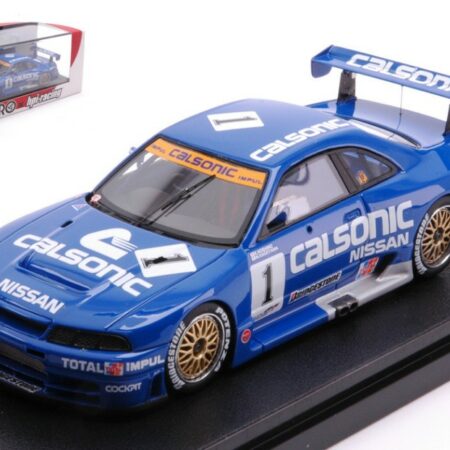 Ebbro CALSONIC SKYLINE GT-R N.1 SUGO JGTC 1995 K.HOSHINO-M.KAGEYAMA 1:43