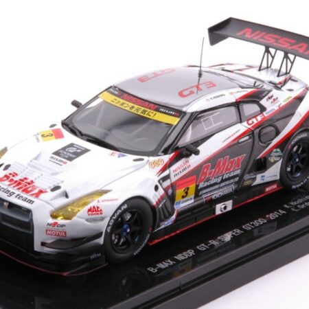 Ebbro B-MAX NDDP GT-R N.3 SUPER GT300 2014 K.HOSHINO-L.ORDONEZ 1:43