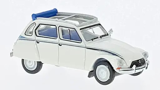 Brekina CITROEN DYANE COTE D'AZURE 1976 GREY 1:87