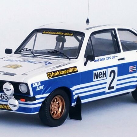 Trofeu FORD ESCORT MKII 2nd SWEDISH RALLY 1982 VATANEN-HARRYMAN 1:43