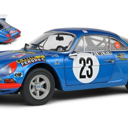 Solido ALPINE A110 1600S N.23 RALLYE MONTE CARLO 1972 NICOLAS-VIAL 1:18