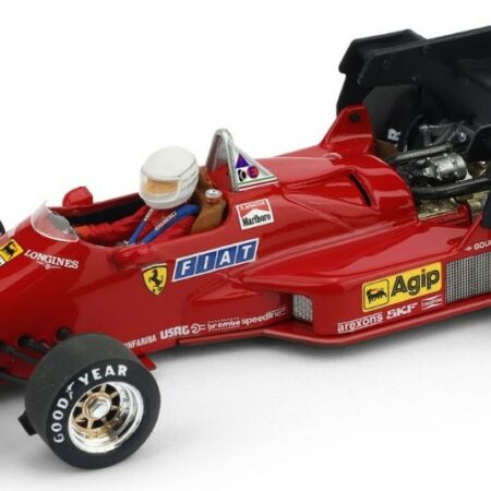 Brumm FERRARI 126 C4 R.ARNOUX 1984 N.28 W/PILOTE 1:43