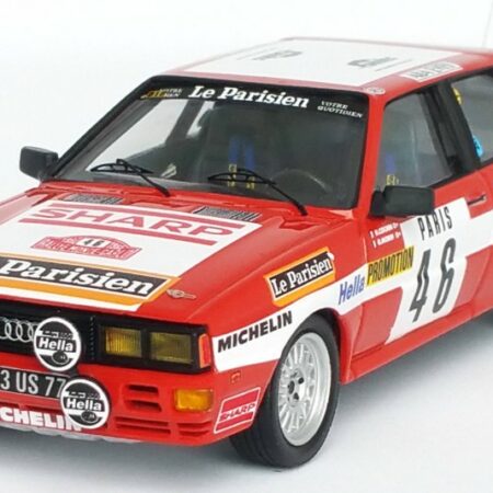 Trofeu AUDI QUATTRO MONTE CARLO RALLY 1982 COCHIN-MORIN 1:43