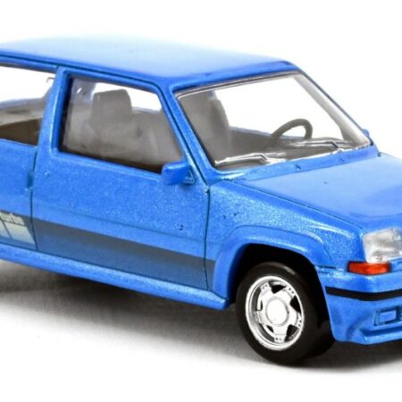 Norev RENAULT SUPERCINQ GT TURBO PH II 1988 BLUE METALLIC JET-CAR 1:43