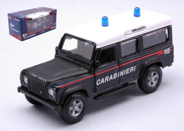 Burago LAND ROVER DEFENDER LWB CARABINIERI 1:32