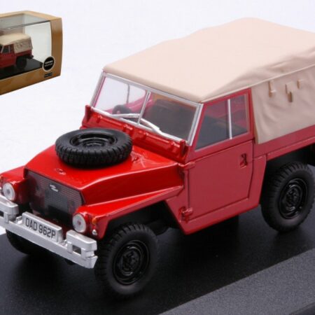 Oxford RED LAND ROVER LIGHTWEIGHT 1:43