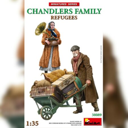 Miniart REFUGES CHANDLERS FAMILY KIT 1:35