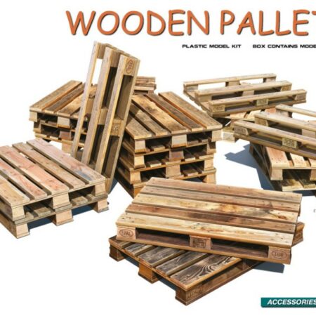 Miniart WOODEN PALLET SET KIT 1:48