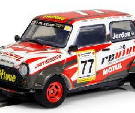 Scalextric MINI MIGLIA JRT RACING TEAM ANDREW JORDAN SLOT 1:32