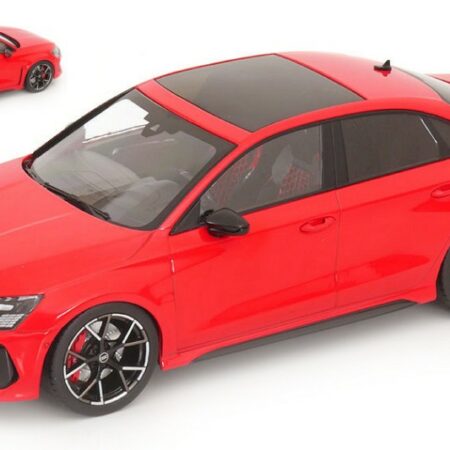 Ixo Model AUDI RS3 LIMOUSINE 2022 RED "IXO FOR MCG" 1:18