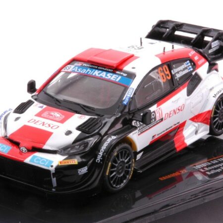 Ixo Model TOYOTA YARIS WRC N.69 RALLY MONTE CARLO 2023 ROVANPERA-HALTTUNEN 1:43