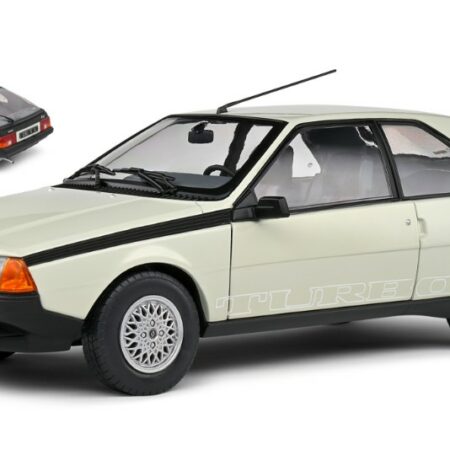 Solido RENAULT FUEGO TURBO COUPE 1985 WHITE 1:18